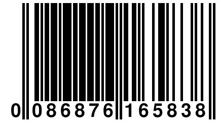 0 086876 165838