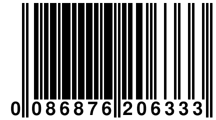 0 086876 206333