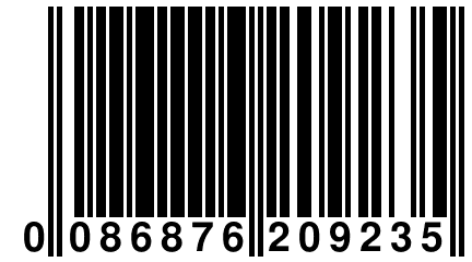 0 086876 209235