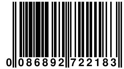 0 086892 722183