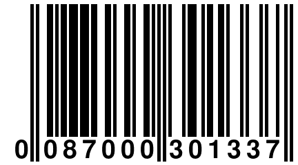 0 087000 301337