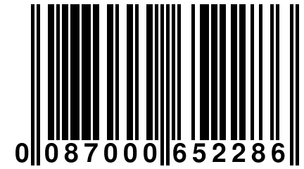 0 087000 652286