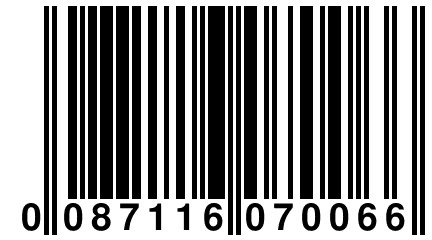 0 087116 070066