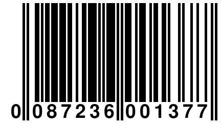 0 087236 001377