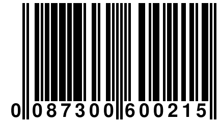 0 087300 600215