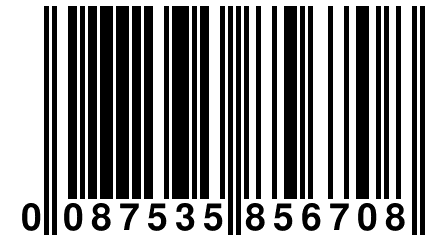 0 087535 856708