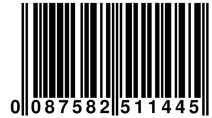 0 087582 511445