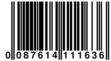 0 087614 111636