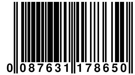 0 087631 178650