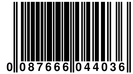 0 087666 044036