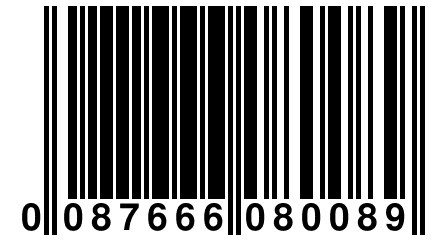 0 087666 080089