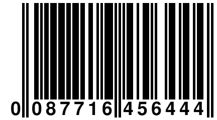 0 087716 456444