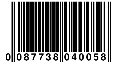 0 087738 040058