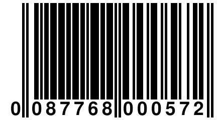 0 087768 000572