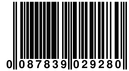 0 087839 029280