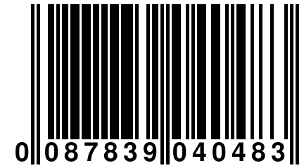 0 087839 040483