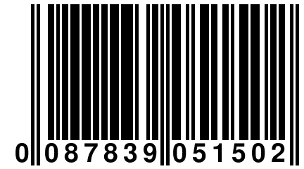 0 087839 051502