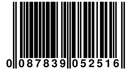 0 087839 052516