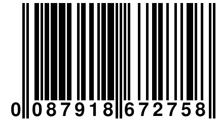 0 087918 672758