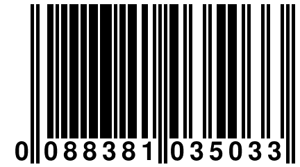 0 088381 035033