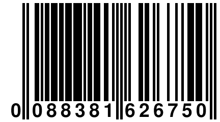 0 088381 626750