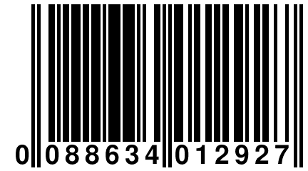 0 088634 012927