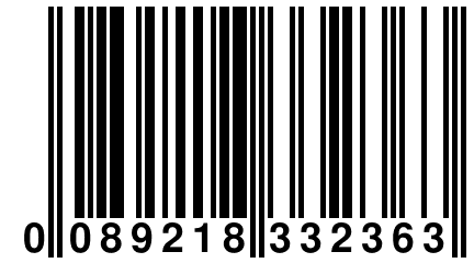 0 089218 332363