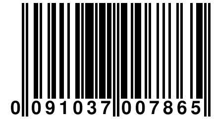 0 091037 007865