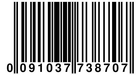 0 091037 738707