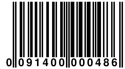 0 091400 000486