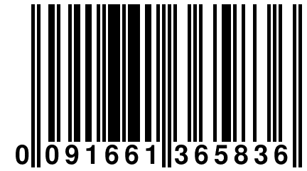 0 091661 365836