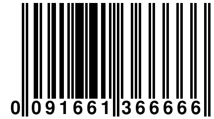 0 091661 366666