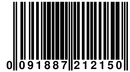 0 091887 212150