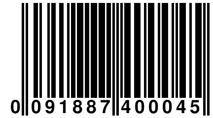 0 091887 400045