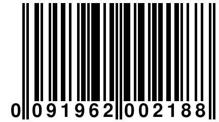 0 091962 002188