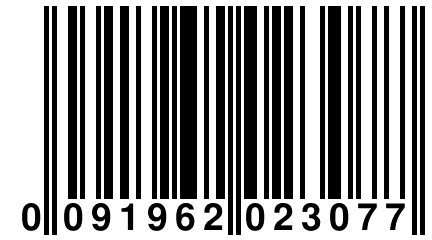 0 091962 023077