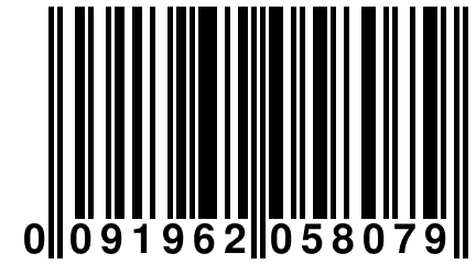 0 091962 058079