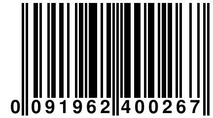 0 091962 400267