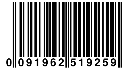 0 091962 519259