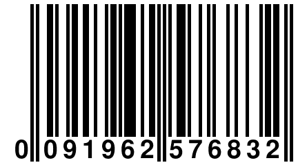 0 091962 576832