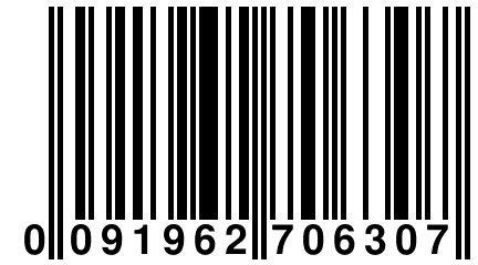 0 091962 706307