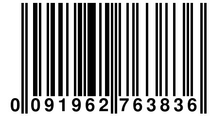 0 091962 763836