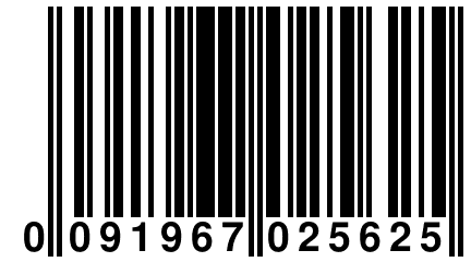 0 091967 025625