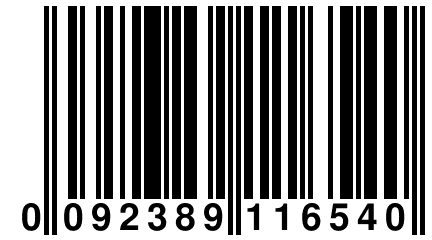 0 092389 116540