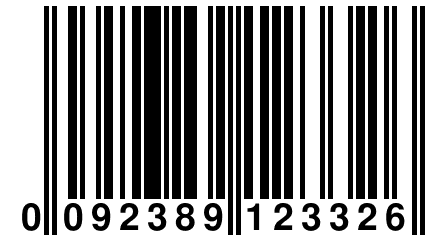 0 092389 123326