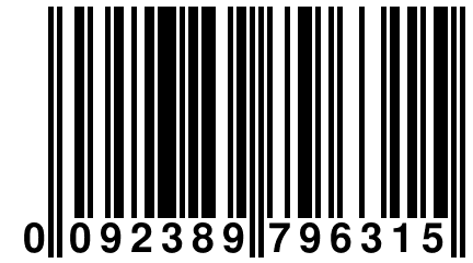 0 092389 796315