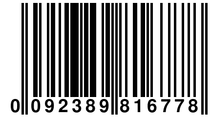 0 092389 816778