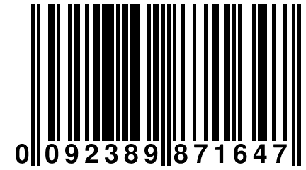 0 092389 871647