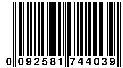 0 092581 744039