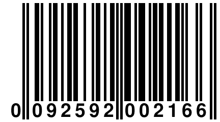 0 092592 002166